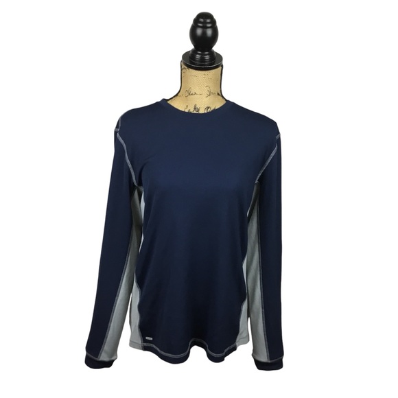 ALO CoolFit Mens Large Shirt Navy - Picture 7 of 7